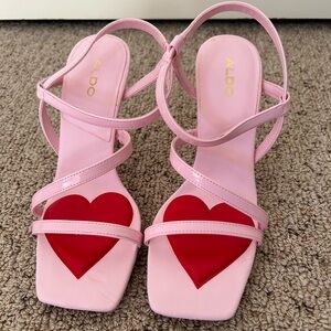 Aldo pink heels